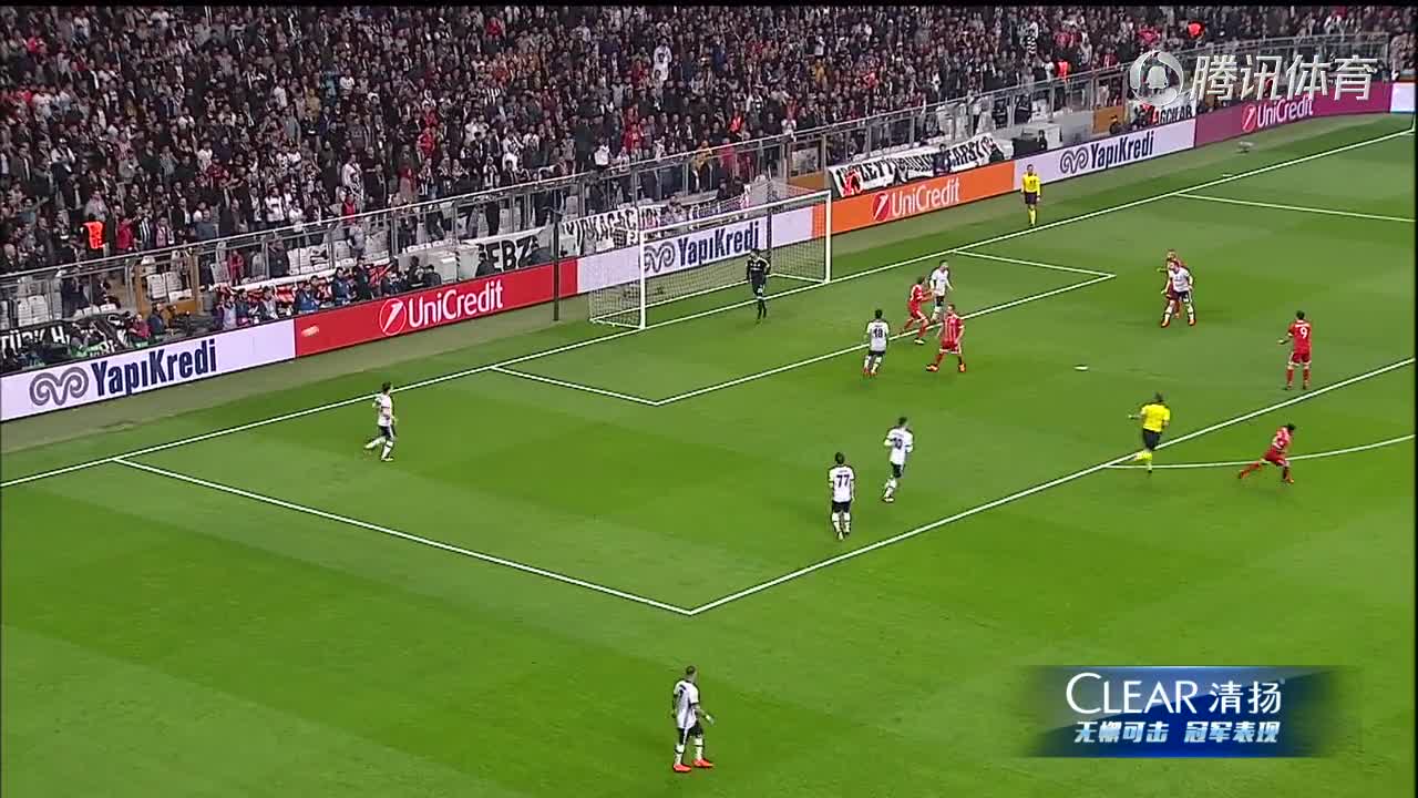[视频]欧冠：拜仁总分8-1双杀晋级 中超旧将破门难救主
