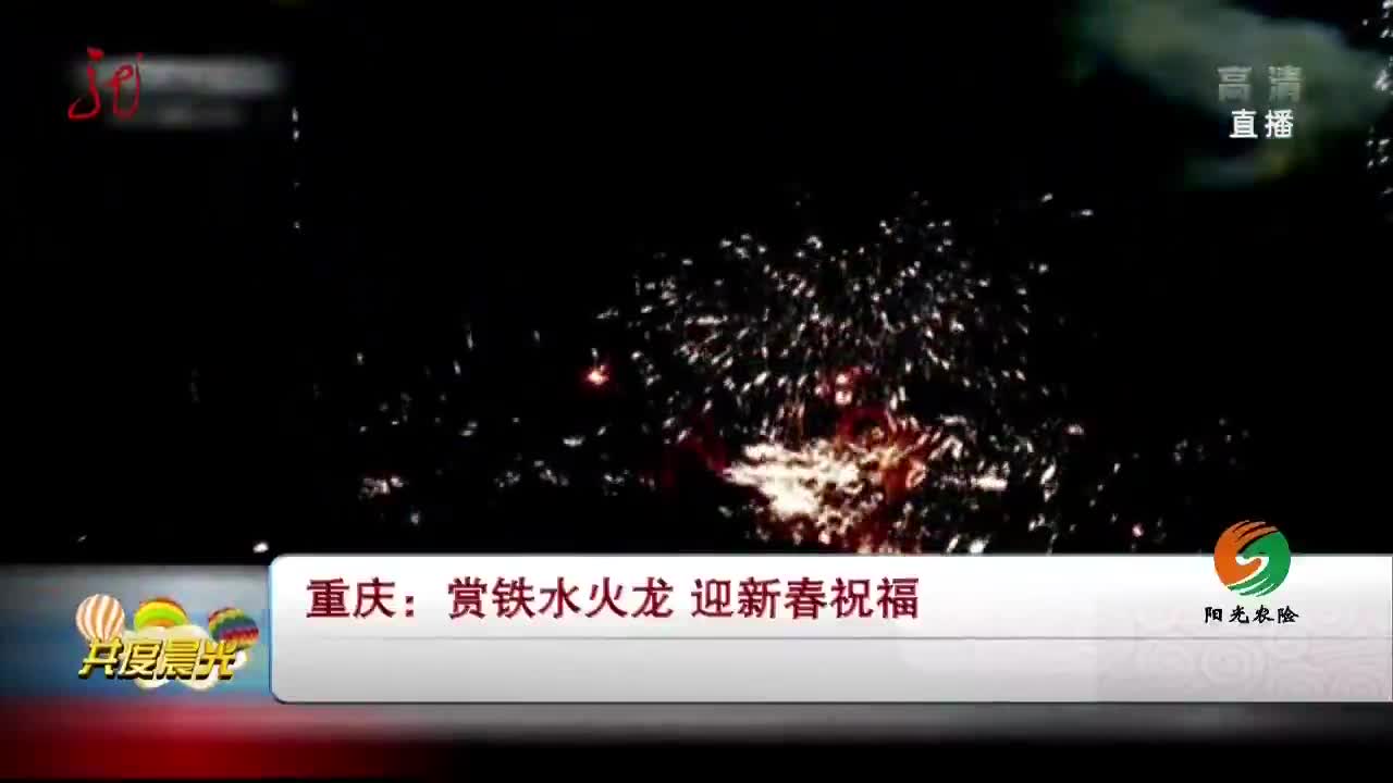 [视频]重庆：赏铁水火龙 迎新春祝福