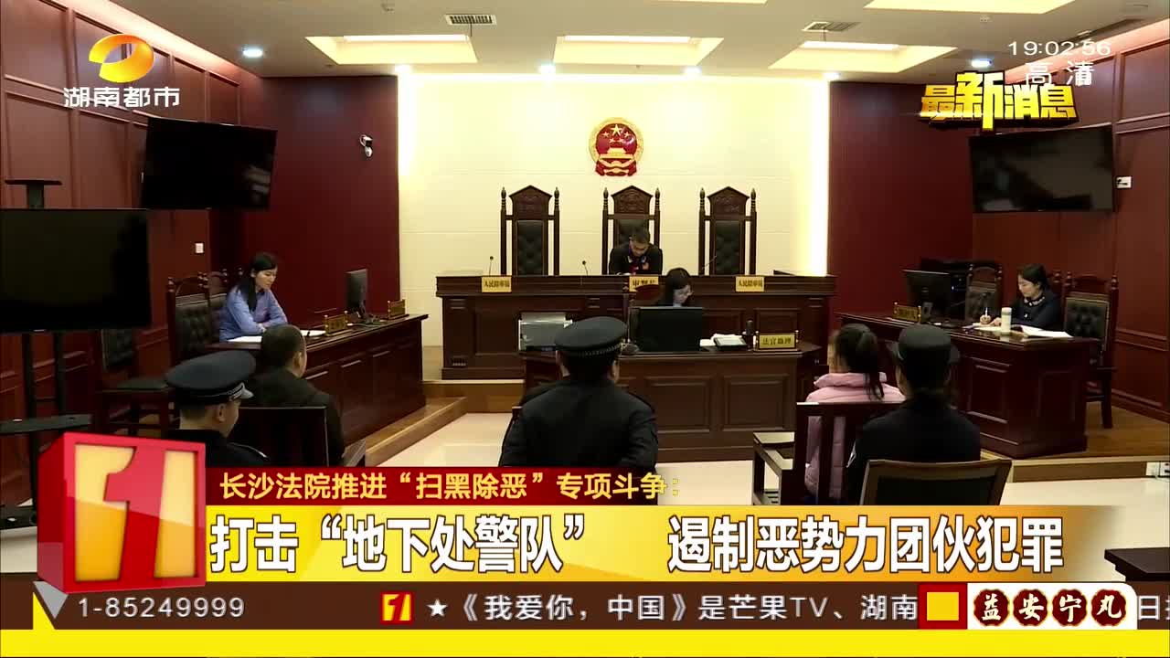 打击“地下处警队” 遏制恶势力团伙犯罪