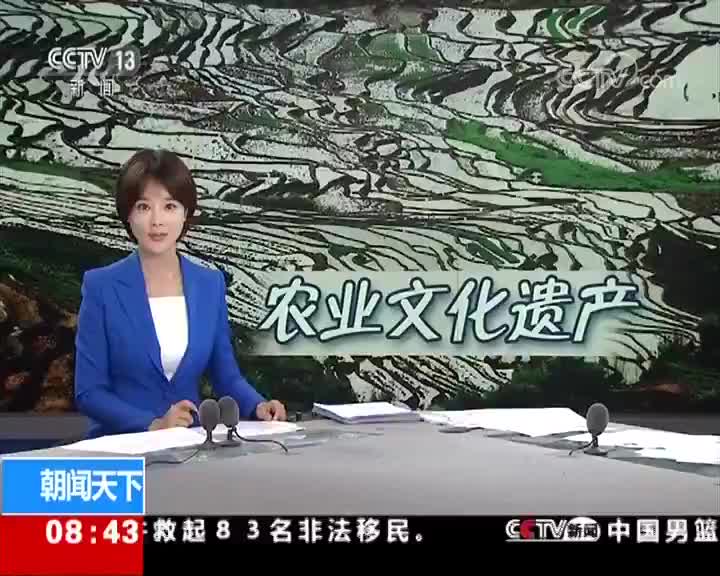 [视频]中国梯田获颁“全球重要农业文化遗产”证书 龙脊梯田：仍保留原始耕作方式