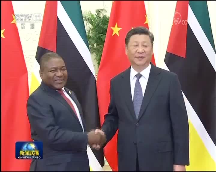 [视频]习近平会见莫桑比克总统
