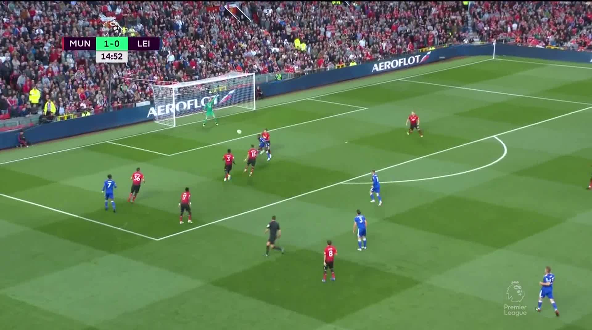 [视频]曼联2-1莱斯特迎新赛季开门红 博格巴点射建功