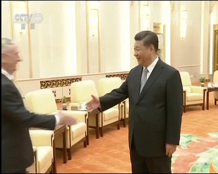 [视频]习近平会见美国国防部长