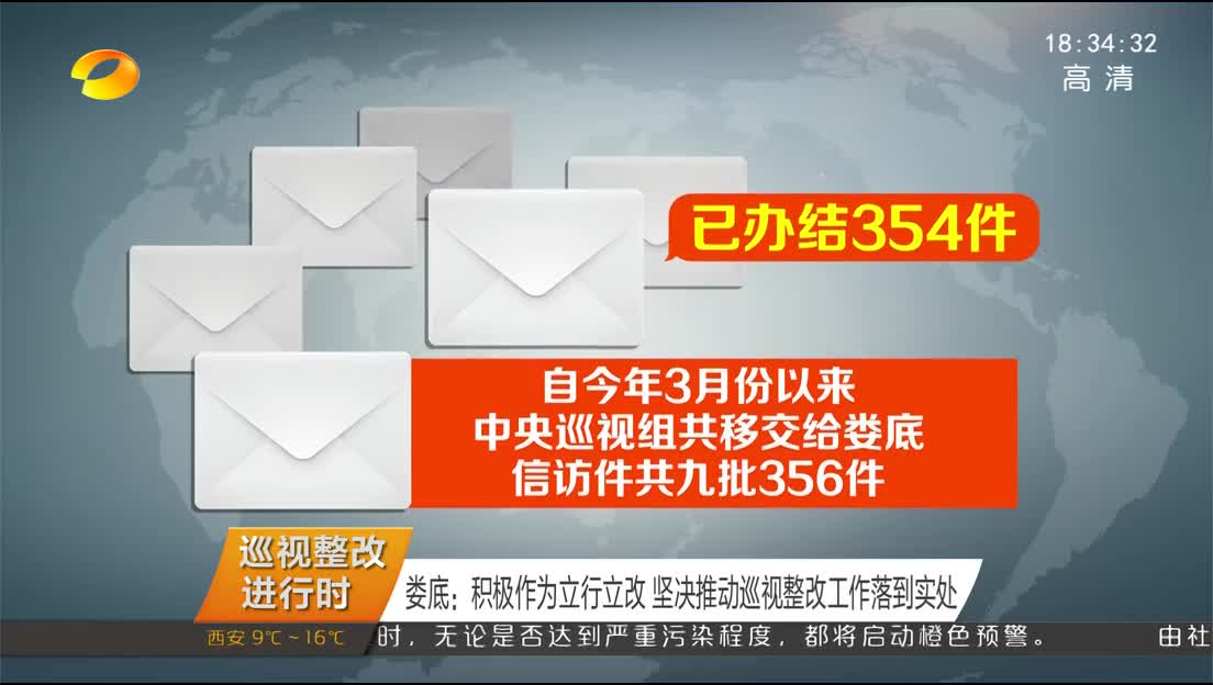 （巡视整改进行时）娄底：积极作为立行立改 坚决推动巡视整改工作落到实处