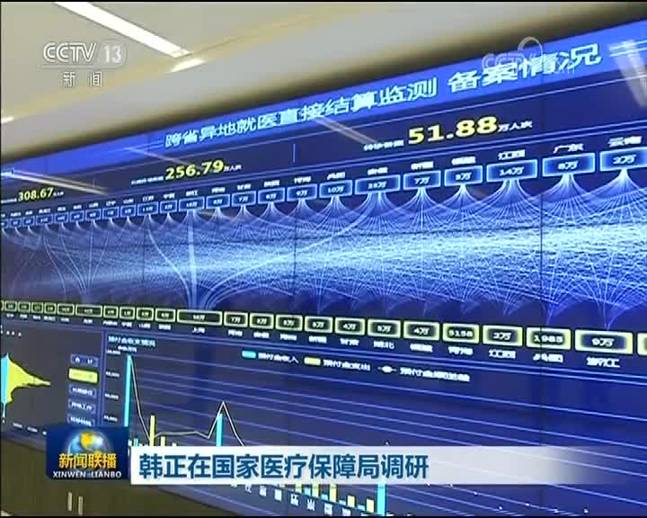 [视频]韩正在国家医疗保障局调研