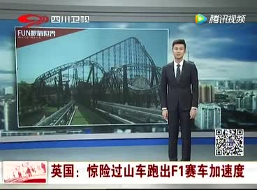 [视频]英国：惊险过山车跑出F1赛车加速度