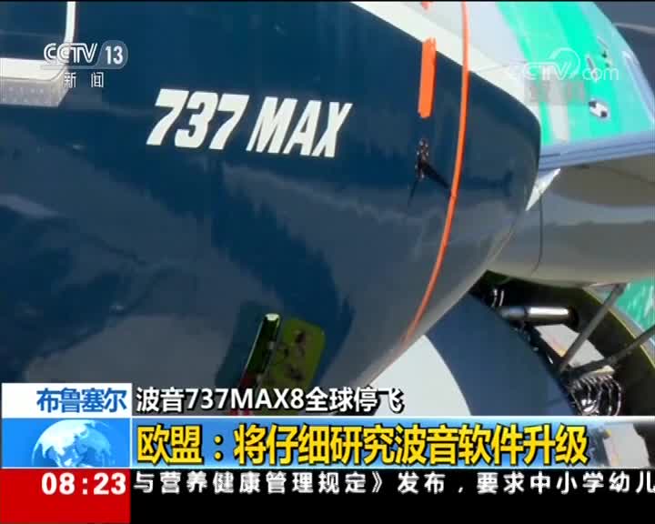 [视频]美国 波音737MAX8全球停飞 波音总裁：正采取行动保飞机安全