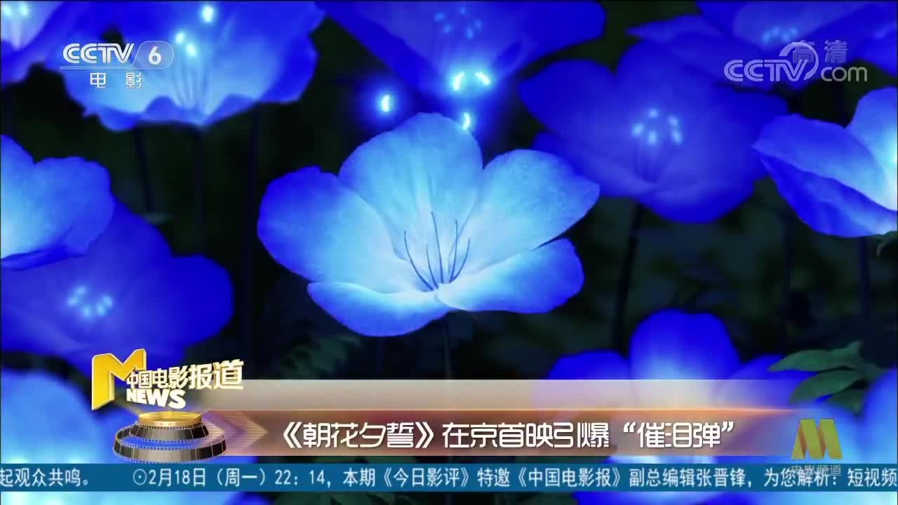 [视频]《朝花夕誓》在京首映引爆“催泪弹”