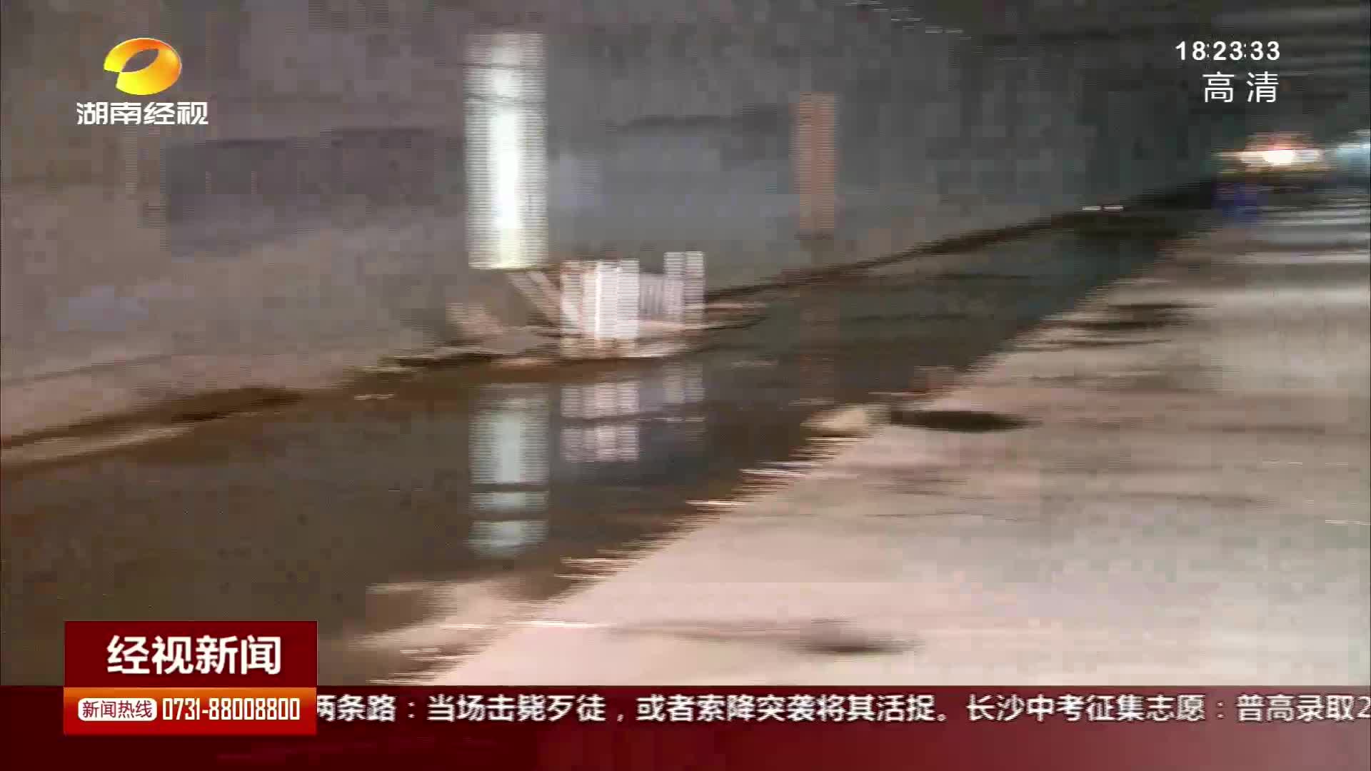 湘府路隧道段道路开始复原 主体工程十月底完工