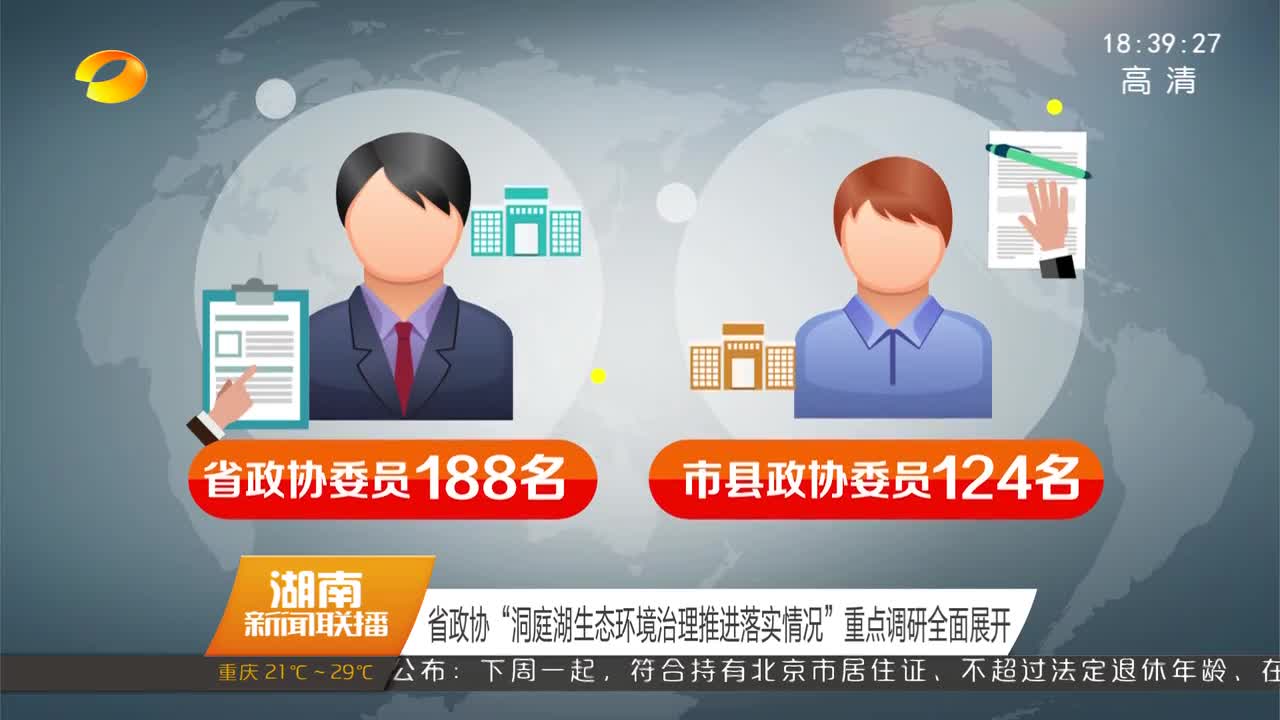 省政协“洞庭湖生态环境治理推进落实情况”重点调研全面展开