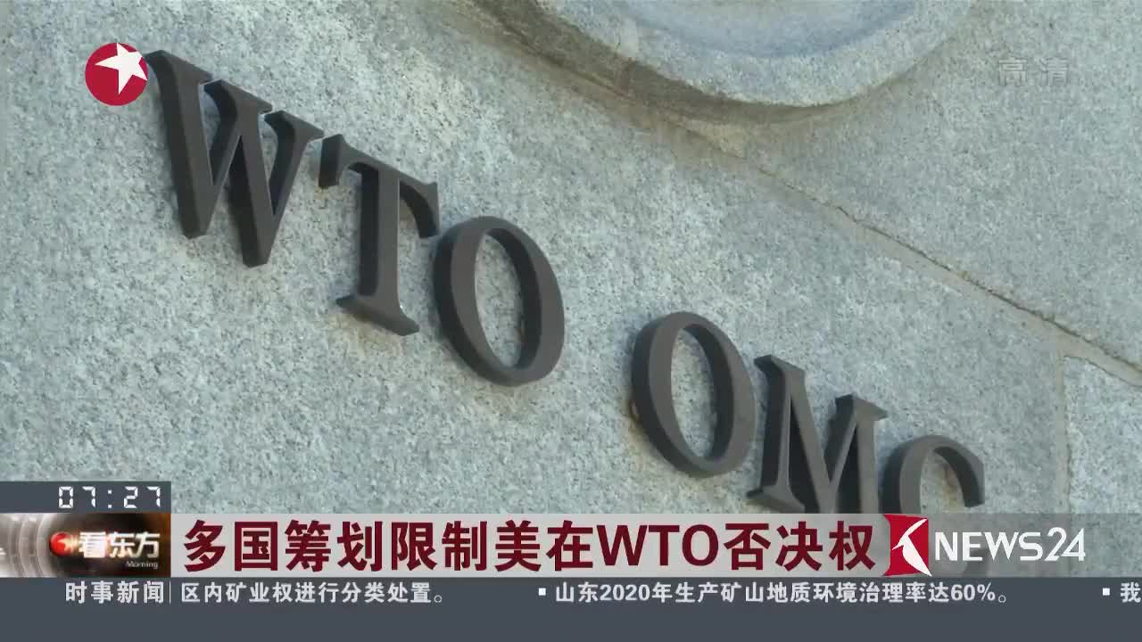 [视频]多国筹划限制美在WTO否决权