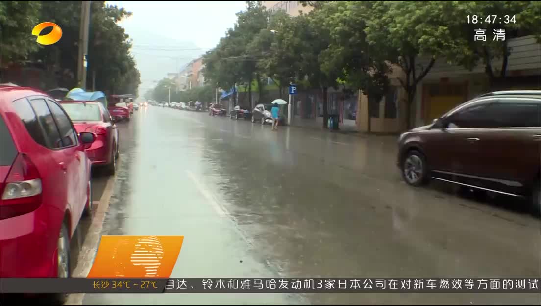 邵阳：多地普降中到大雨 有效缓解旱情