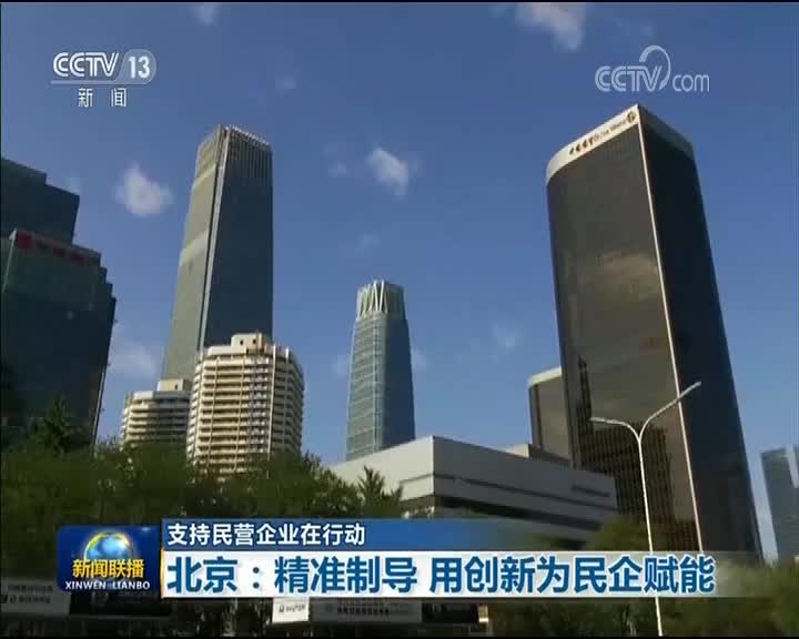 [视频]【支持民营企业在行动】北京：精准制导 用创新为民企赋能