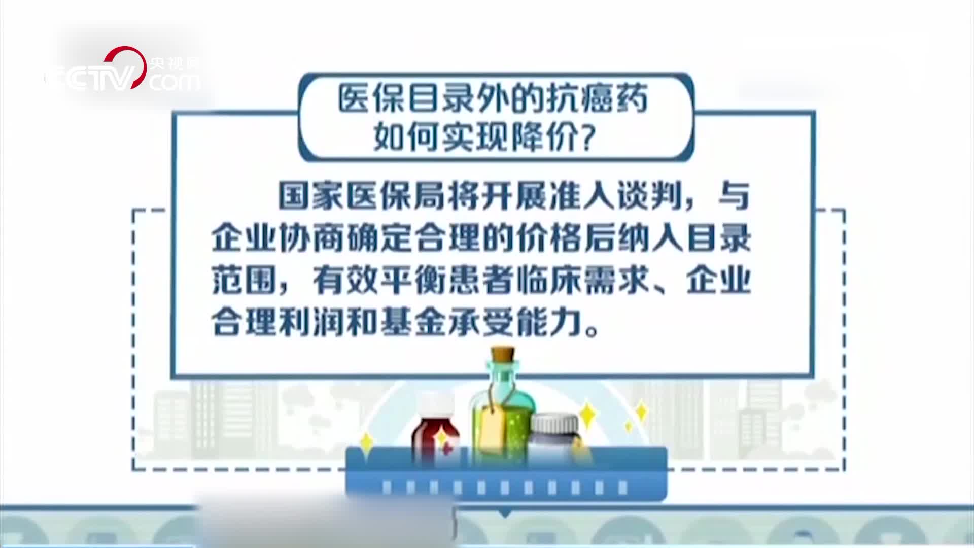 [视频]国家医保局多措施推动抗癌药加快降价