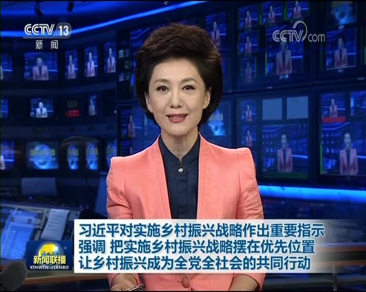 [视频]习近平对实施乡村振兴战略作出重要指示强调 把实施乡村振兴战略摆在优先位置 让乡村振兴成为全党全社会的共同行动