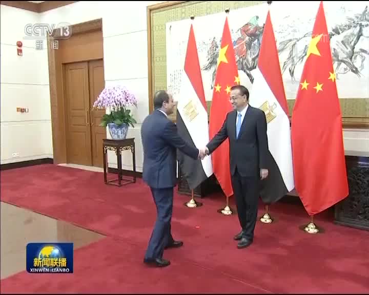 [视频]李克强会见埃及总统
