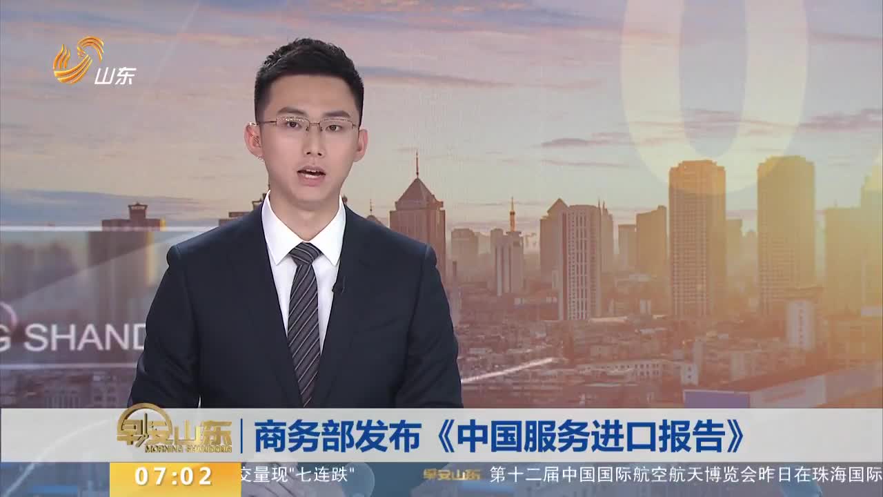 [视频]商务部发布《中国服务进口报告》